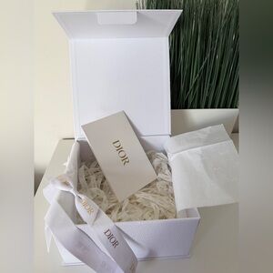 New Dior gift box, ribbon, envelope